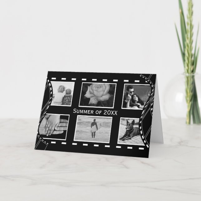 Tarjeta Rodal de película blanco y negro (Anverso)