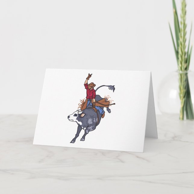 Tarjeta Rodeo Bull Rider (Anverso)