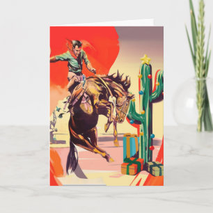 Tarjeta Rodeo de Navidad