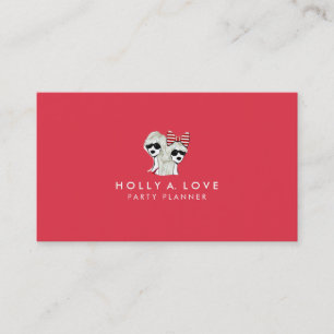 TARJETA ROJA BOLD PERO SIMPLE PERSONALIZABLE