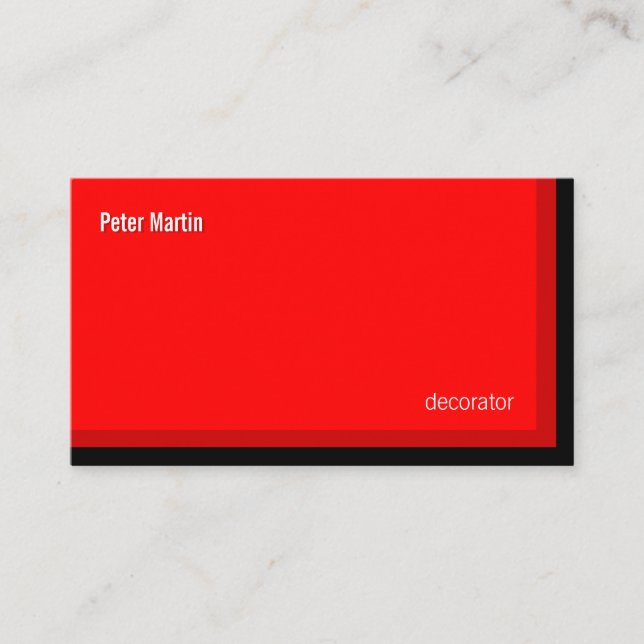 Tarjeta roja de la esquina (Anverso)