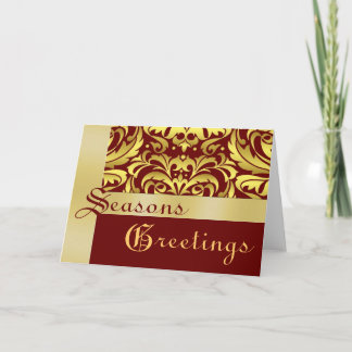 Tarjeta roja del día de fiesta del navidad del