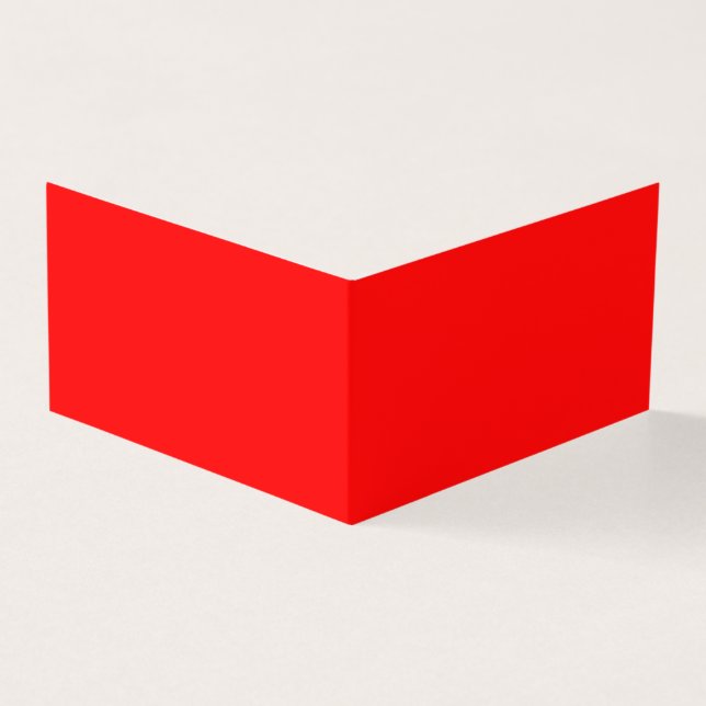 Tarjeta Roja Plegada (Exterior)