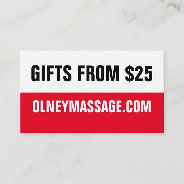 TARJETA ROJA SIMPLE DEL BALNEARIO 2016 (Anverso)