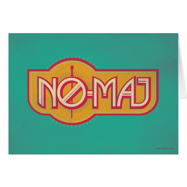 Tarjeta roja y amarilla NO-MAJ™ (Anverso (Horizontal))