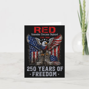 Tarjeta Rojo 250 años América recuerda a todos los despleg