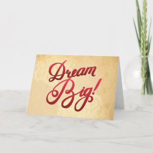 Tarjeta Rojo grande ideal