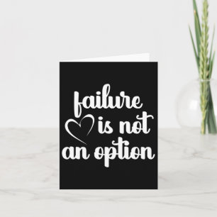 Tarjeta Rojo - La Insuficiencia No Es Una Opción - Enferme