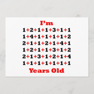 Tarjeta Rojo negro de 65 años