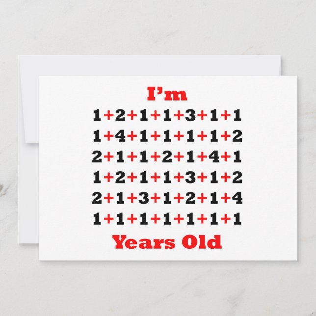 Tarjeta Rojo negro de 65 años (Anverso)