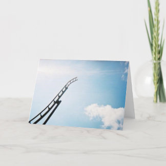 Tarjeta Roller coaster quebrado