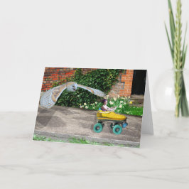 Tarjeta Roller Skate Mayhem