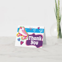 Tarjeta Roller Skyline Birthday Party (Fiesta de cumpleaño