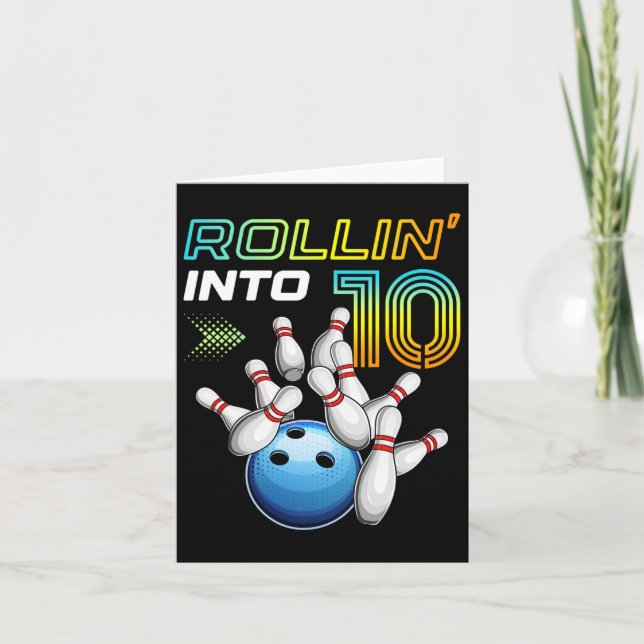 Tarjeta Rollin en 10 Fiesta de cumpleaños 10º B (Anverso)