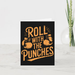 Tarjeta Rollo con punzonadas Boxeo Mujeres Inspiradoras Ho