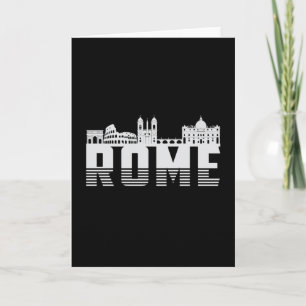 Tarjeta Roma Italia City Skyline Cityscape Gratis