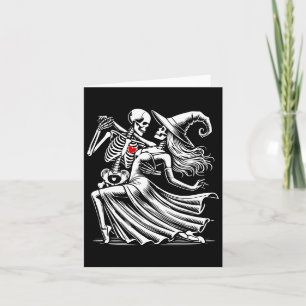 Tarjeta Romance Dance con bruja