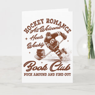 Tarjeta Romance de Hockey Smut Lector Club de Libros Amant