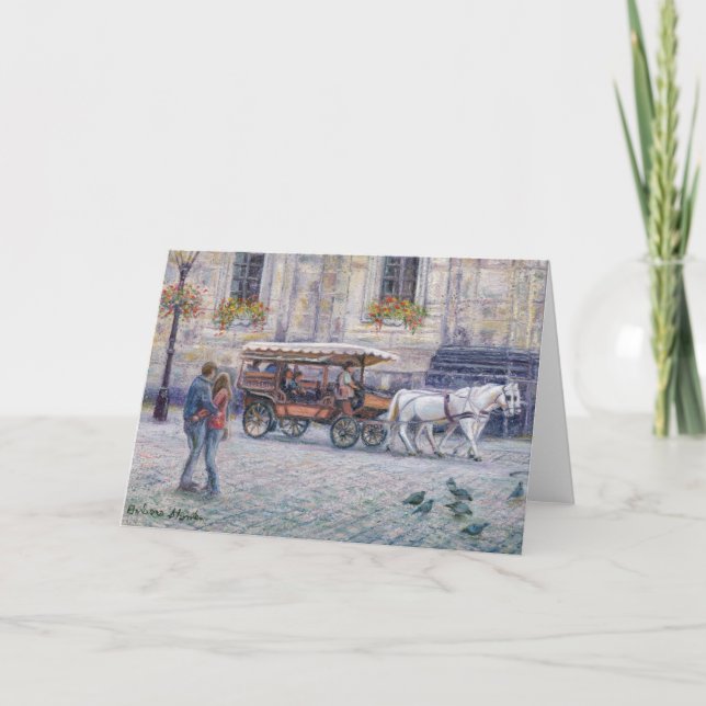 Tarjeta "Romance europeo" (Anverso)