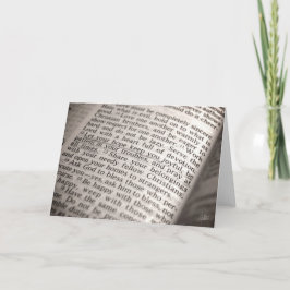 Tarjeta Romanos 12:12 [Tarjeta de felicitación]