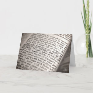 Tarjeta Romanos 12:12 [Tarjeta de felicitación]