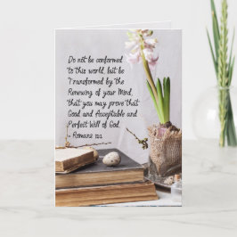 Tarjeta Romanos 12:2 No se ajustan a este mundo