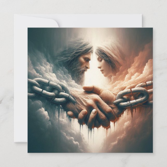 Tarjeta (Romanos 8:38-39 CSB) (Anverso)