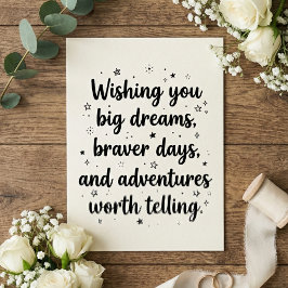 Tarjeta Romantic Wedding Quote Newlywed Bride Groom