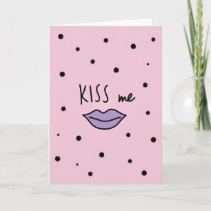 Tarjeta Romántica Bésame Amor
