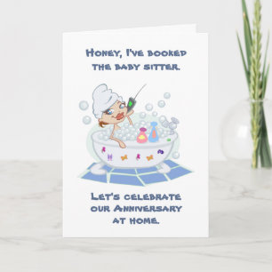 Tarjeta romántica de aniversario para él