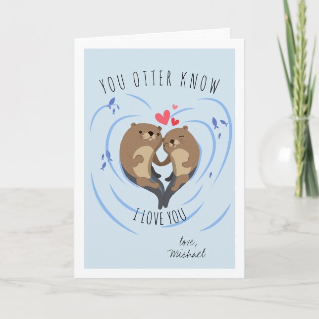 Tarjeta romántica de la tarjeta del día de San (Anverso)