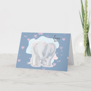 Tarjeta romántica de la tarjeta del día de San