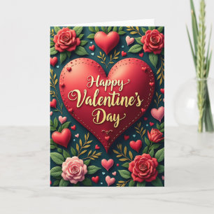Tarjeta Romántica de San Valentín