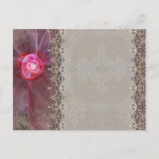 tarjeta romántica para felicitaciones e invitacion