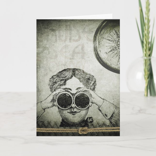 TARJETA ROMÁNTICO PARA SU TARJETA, ASÍ QUE ME ENCONTRÉ CON (Anverso)