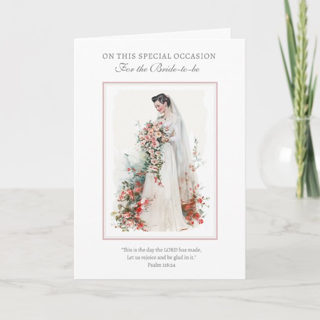 Tarjeta Romario floral y cruz (Anverso)