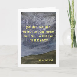 Tarjeta Romeo y Julieta