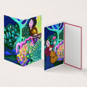 Tarjeta Romeo y Julieta