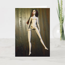 Tarjeta Rompe una pierna, Biotch.