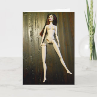 Tarjeta Rompe una pierna, Biotch.