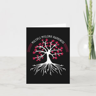 Tarjeta Rompecabezas del árbol de sensibilización sobre mi
