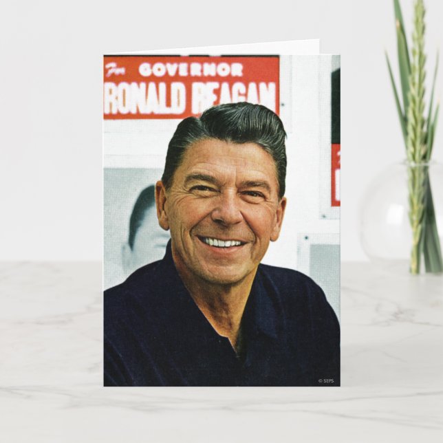 Tarjeta Ronald Reagan (Anverso)