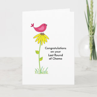 Tarjeta Ronda del último de Chemo