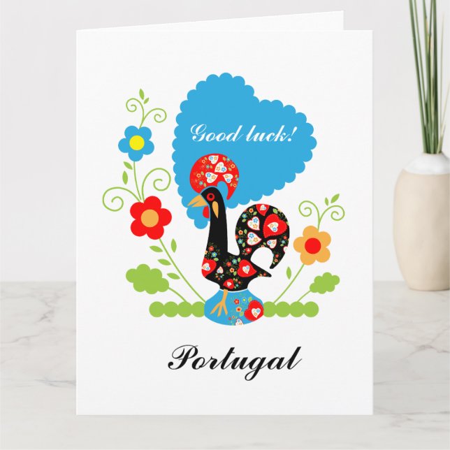 Tarjeta Rooster de Portugal (Anverso)