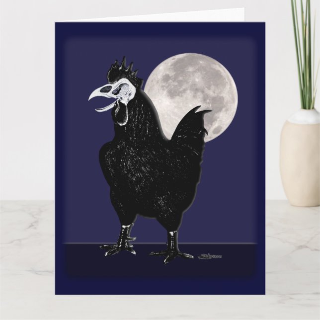 Tarjeta Rooster Ghost (Anverso)