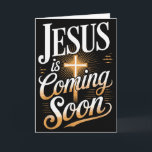 Tarjeta Ropa Cristiana Audaz Jesús Viene Pronto<br><div class="desc">Ropa Cristiana Audaz Jesús Viene Pronto</div>
