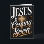 Tarjeta Ropa Cristiana Prémium Jesús Atrevido Viene Pronto<br><div class="desc">Ropa Cristiana Prémium Jesús Atrevido Viene Pronto Tri-blend</div>