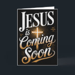 Tarjeta Ropa Cristiana Prémium Jesús Atrevido Viene Pronto<br><div class="desc">Ropa Cristiana Prémium Jesús Atrevido Viene Pronto Tri-blend</div>