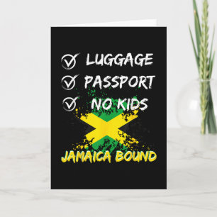 Tarjeta Ropa de viaje jamaicana para sus próximas vacacion