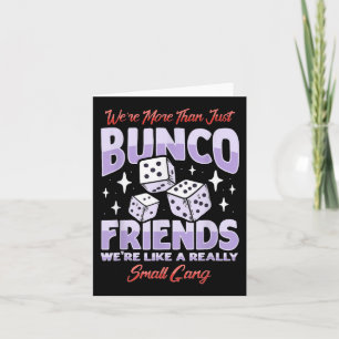 Tarjeta Ropa del escuadrón de noche de Bunco lindo Juego B